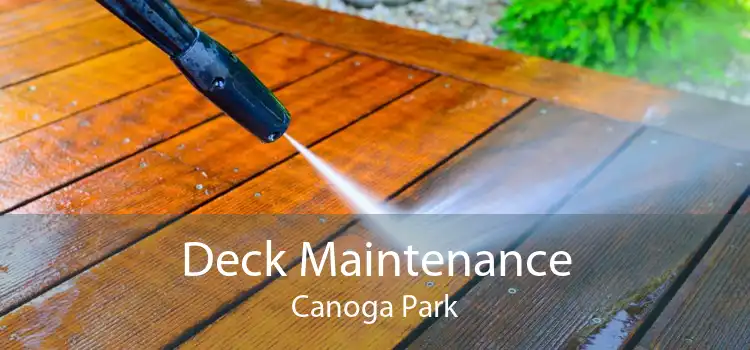 Deck Maintenance Canoga Park