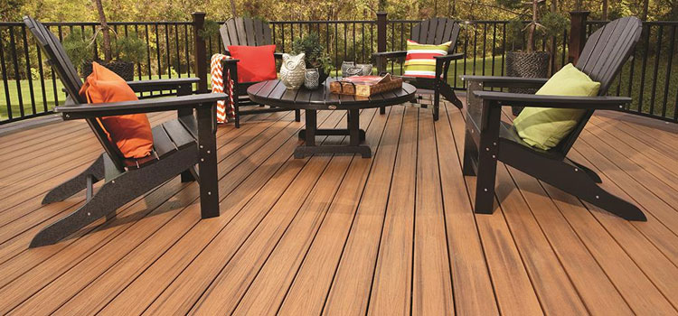 Black TREX Decking in Canoga Park, CA