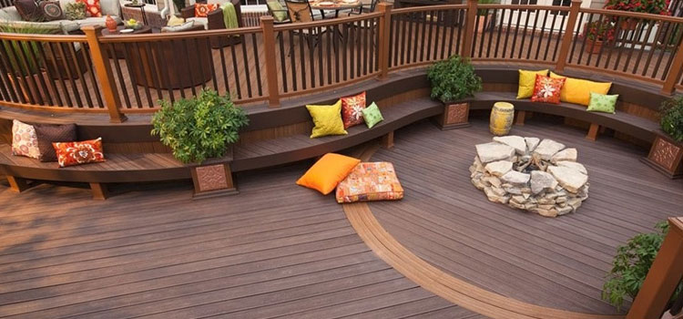 Gray TREX Decking in Canoga Park, CA