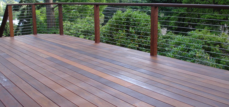 Installing IPE Decking in Canoga Park, CA